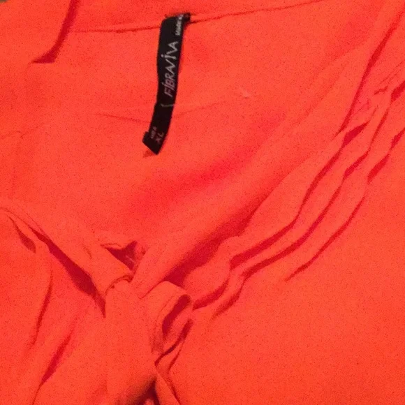 💃NWOT “ Fibraviva” Size XLG Just Way Too Colorful Top Wardrobe Must Have 💃 - Picture 10 of 10